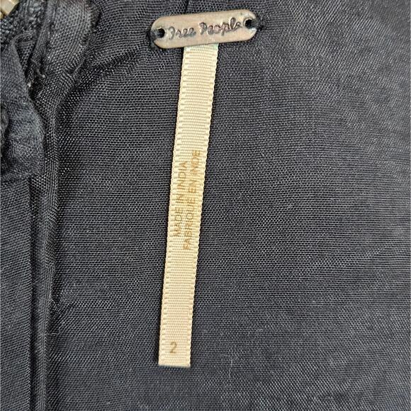 Free People Studded Mini Dress Size 2 - Picture 5 of 10